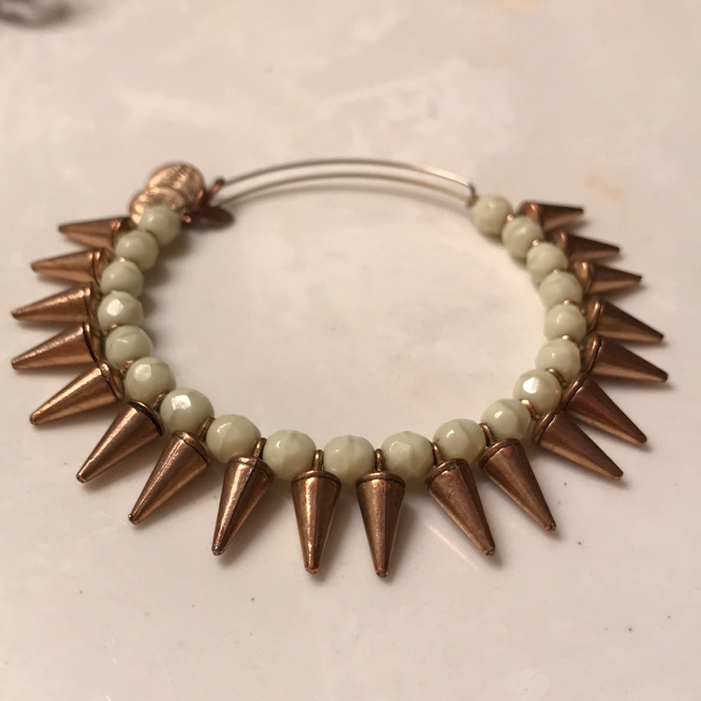 Spiked Alex and Ani bangle